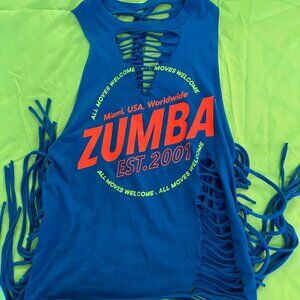 Zumba Custom Cut Tank Top